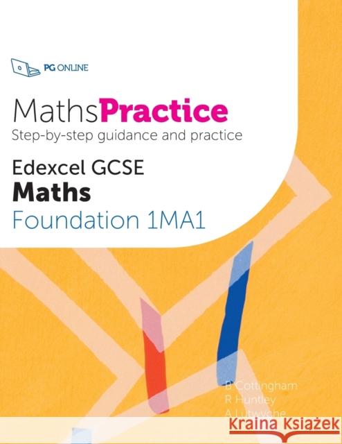 MathsPractice Edexcel GCSE Maths Foundation 1MA1 A Lutwyche 9781910523162 PG Online Limited - książka