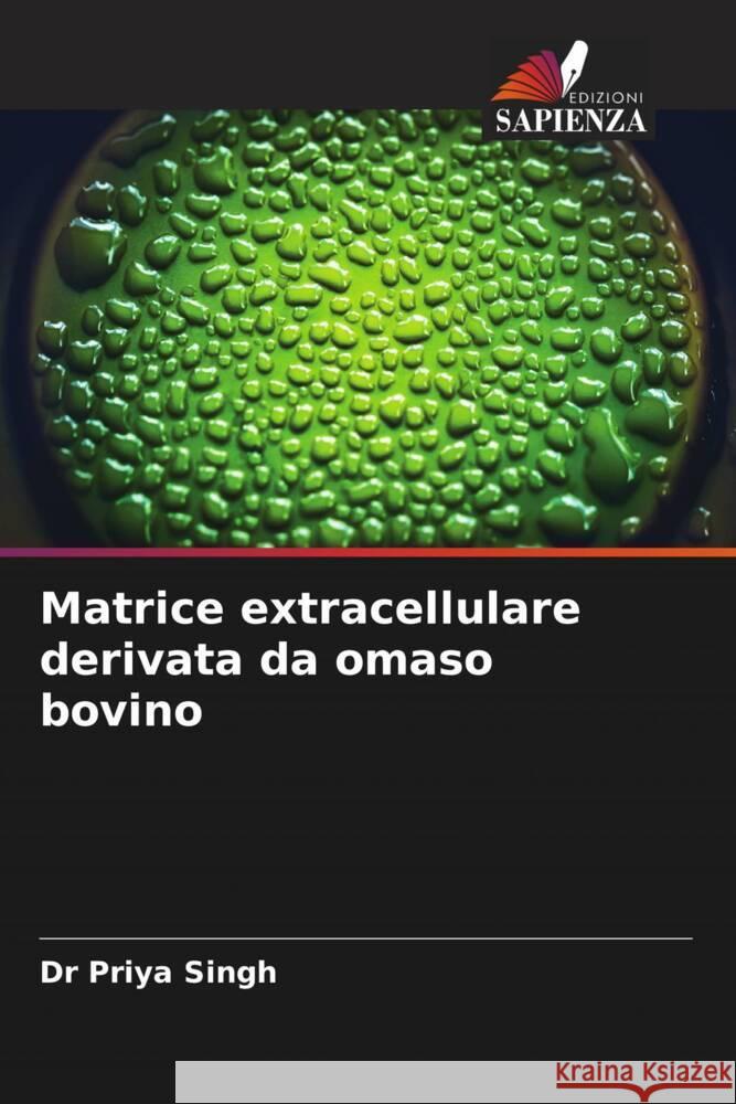 Matrice extracellulare derivata da omaso bovino Singh, Dr Priya 9786204877310 Edizioni Sapienza - książka