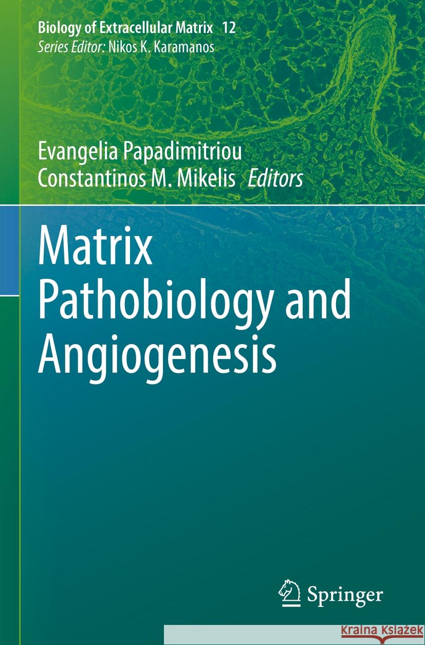 Matrix Pathobiology and Angiogenesis Evangelia Papadimitriou Constantinos M. Mikelis 9783031196188 Springer - książka