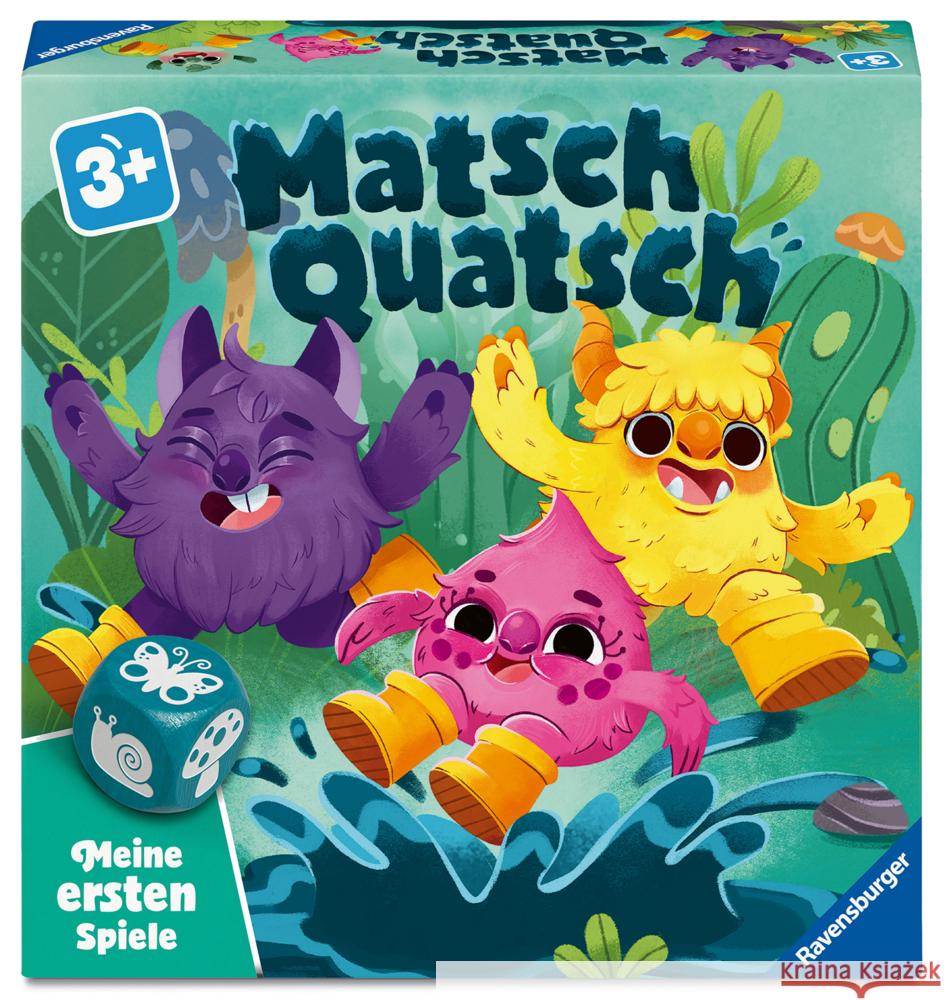 Matsch Quatsch - Kinderspiel ab 3 Jahre Wichmann, Peter, Gneco, Desiree 4005555100010 Ravensburger Verlag - książka