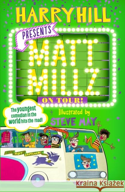 Matt Millz on Tour! Harry Hill 9780571345670 Faber & Faber - książka