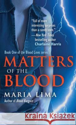 Matters of the Blood Maria Lima 9781501104503 Gallery Books - książka