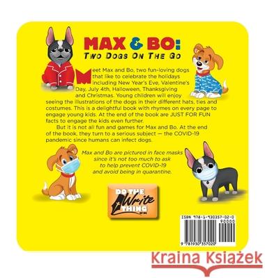 Max & Bo: Two Dogs On The Go Lolo Smith, Tavaughn D Norde' 9781930357020 Do the Write Thing Foundation of DC - książka