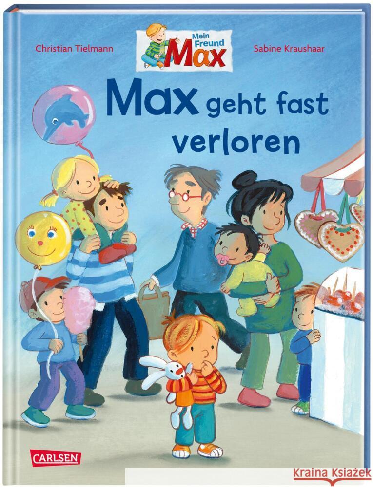 Max-Bilderbücher: Max geht fast verloren Tielmann, Christian 9783551523242 Carlsen - książka