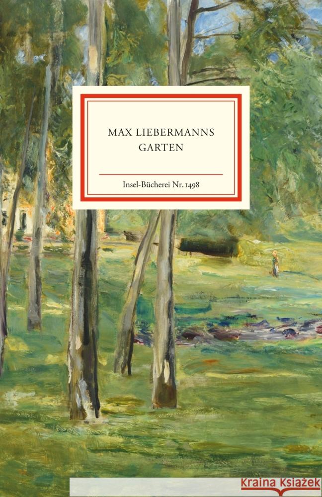 Max Liebermanns Garten  9783458194989 Insel Verlag - książka