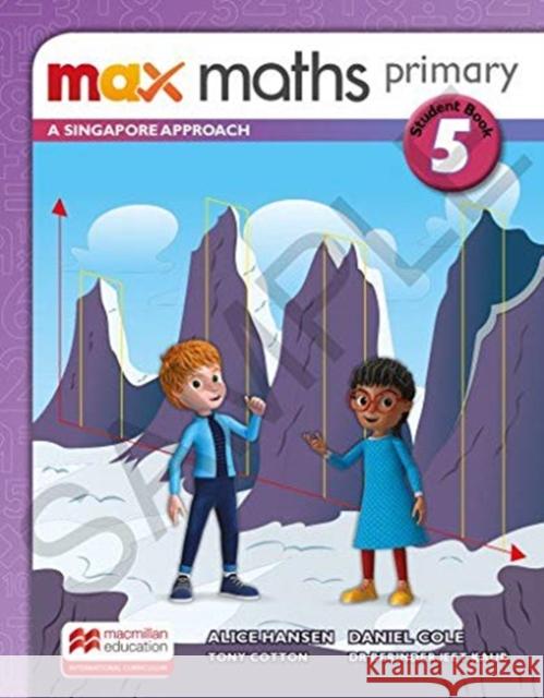 Max Maths Primary A Singapore Approach Grade 5 Student Book Tony Cotton 9781380012678 Macmillan Education - książka