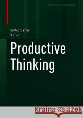 Max Wertheimer Productive Thinking Max Wertheimer Viktor Sarris 9783030360627 Birkhauser - książka