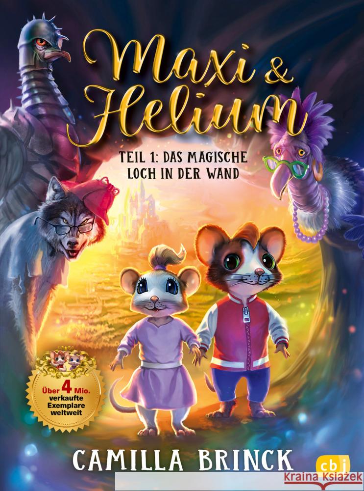 Maxi & Helium - Das magische Loch in der Wand Brinck, Camilla 9783570182932 cbj - książka