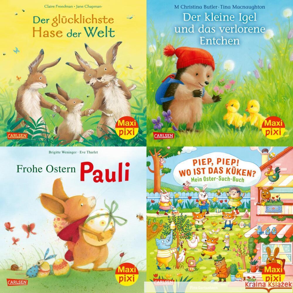 Maxi-Pixi-4er-Set 102: Endlich Frühling! (4x1 Exemplar)  9783551030672 Carlsen - książka