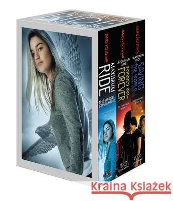 Maximum Ride Boxed Set: The Fugitives: The Angel Experiment/School's Out - Forever/Saving the World and Other Extreme Sports James Patterson 9780316128254 Little Brown and Company - książka