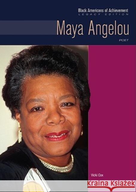 Maya Angelou: Poet Vicki Cox 9780791092248 Chelsea House Publications - książka