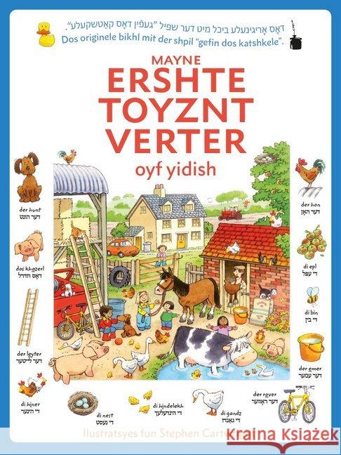 Mayne ershte toyznt verter oyf yidish : Bilderbuch Amery, Heather 9783947994304 Edition Tintenfaß - książka