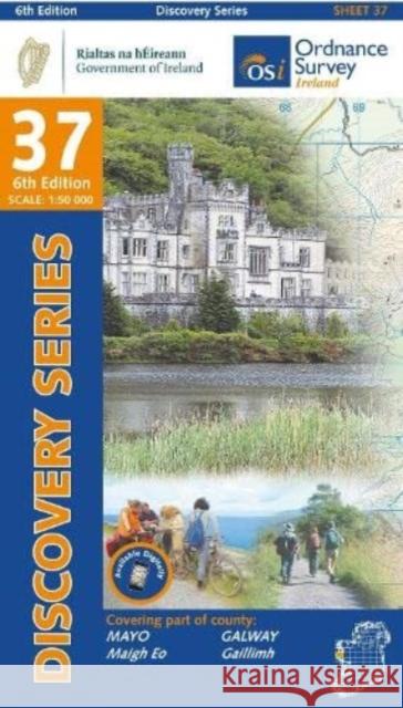 Mayo (SW), Galway  9781912140596 Ordnance Survey - książka