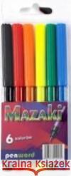Mazaki 6 kolorów  5902557412532 Penword