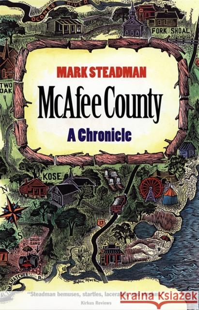 McAfee County Steadman, Mark 9780820320144 University of Georgia Press - książka