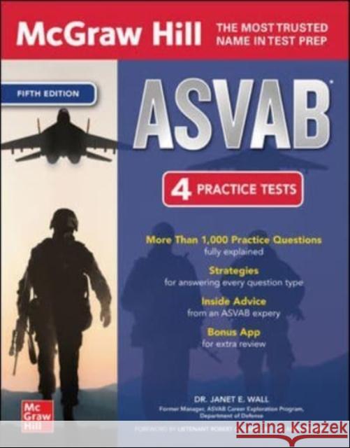 McGraw Hill Asvab, Fifth Edition Janet Wall 9781264277469 McGraw-Hill Education - książka