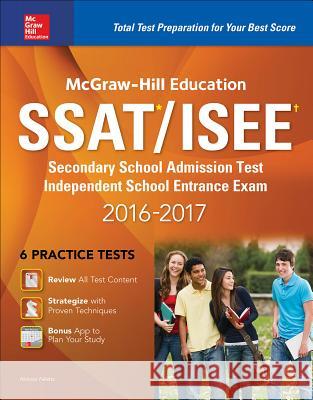 McGraw-Hill Education SSAT/ISEE 2016-2017 Nicholas Falletta 9781259586231 McGraw-Hill Education - książka