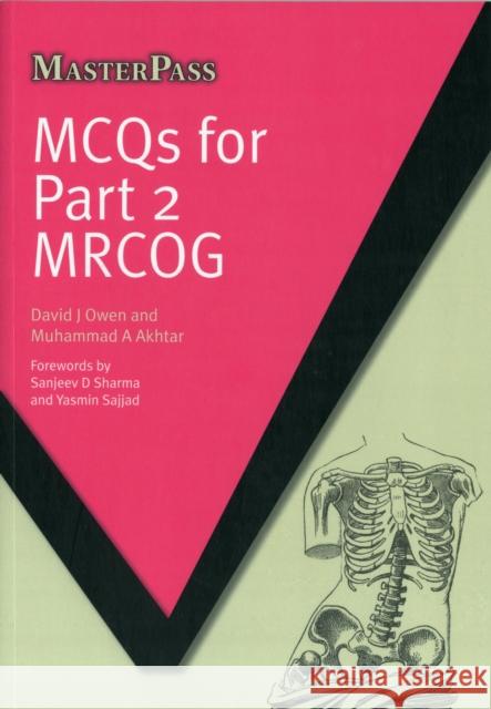 McQs for Part 2 Mrcog Owen, David J. 9781846195914  - książka