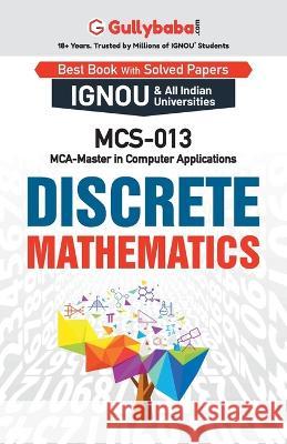 MCS-13 Discrete Mathematics Vimal Sharma Dr Saini  9781890864484 Gullybaba Publishing House Pvt Ltd - książka