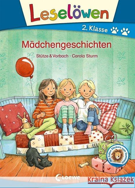 Mädchengeschichten : 2. Klasse. Mit tollen Stickern zum Sammeln! Stütze, Annett; Vorbach, Britta 9783785587263 Loewe Verlag - książka