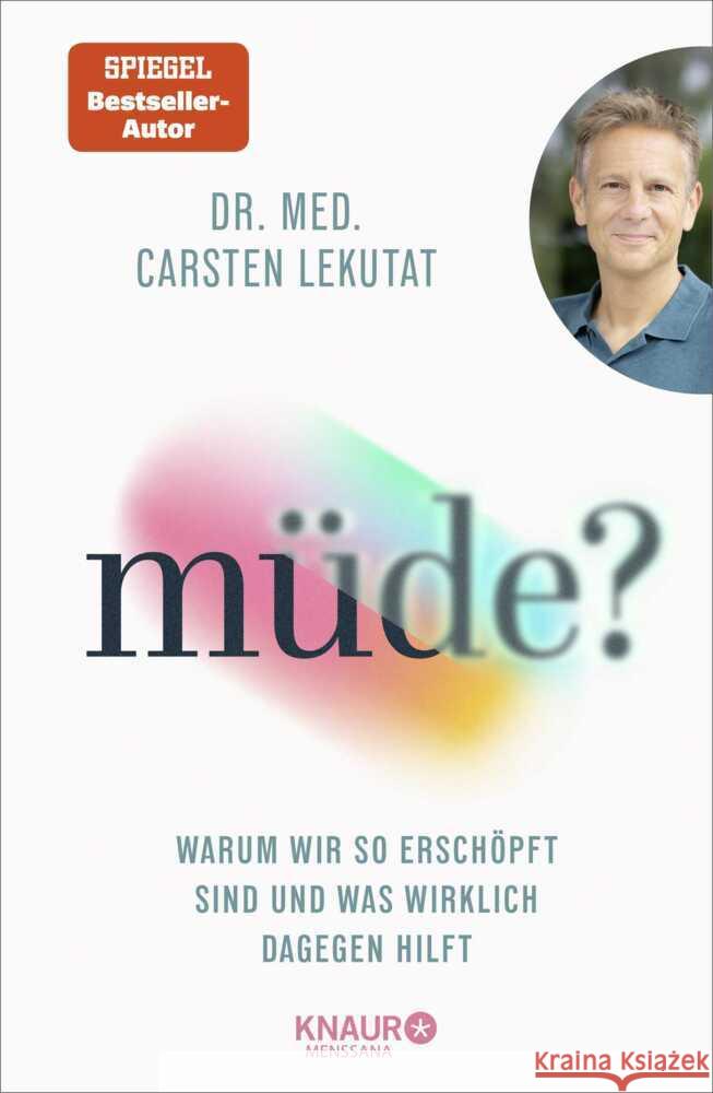 müde? Lekutat, Carsten 9783426567784 Knaur MensSana HC - książka
