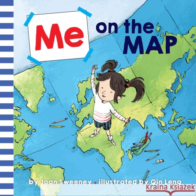 Me on the Map Joan Sweeney Qin Leng 9781524772000 Random House USA Inc - książka