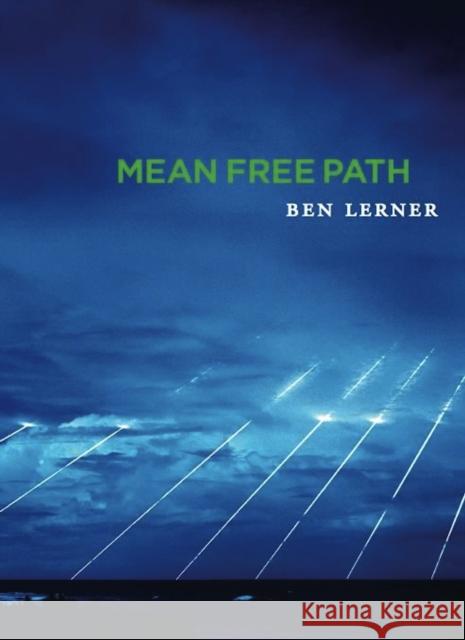 Mean Free Path Ben Lerner 9781556593147 Copper Canyon Press - książka