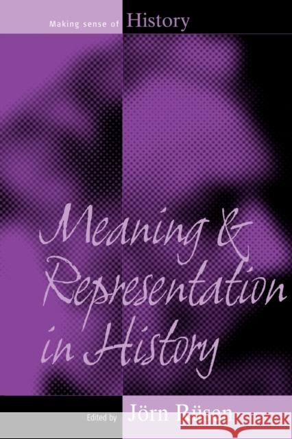 Meaning and Representation in History J. Rsen 9781845452629 Berghahn Books - książka