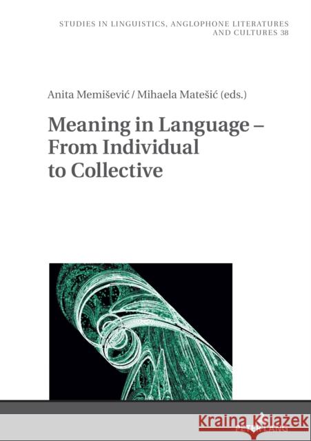 Meaning in Language - From Individual to Collective Robert Kieltyka Mihaela Matesic Anita Memisevic 9783631906910 Peter Lang Gmbh, Internationaler Verlag Der W - książka