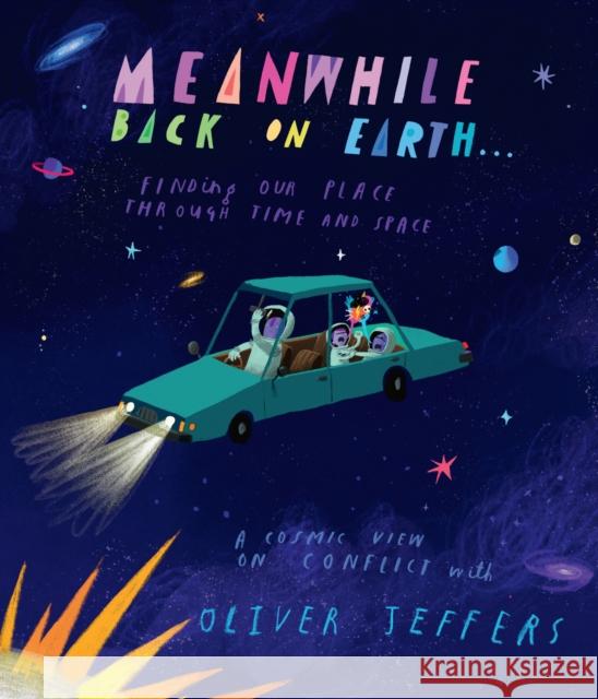 Meanwhile Back on Earth Oliver Jeffers 9780008555450 HarperCollins Publishers - książka