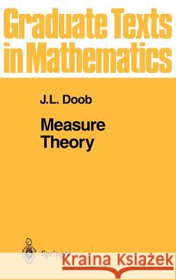 Measure Theory Joseph Doob J. L. Doob 9780387940557 Springer - książka