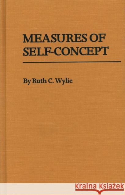 Measures of Self-Concept  9780803247512 University of Nebraska Press - książka
