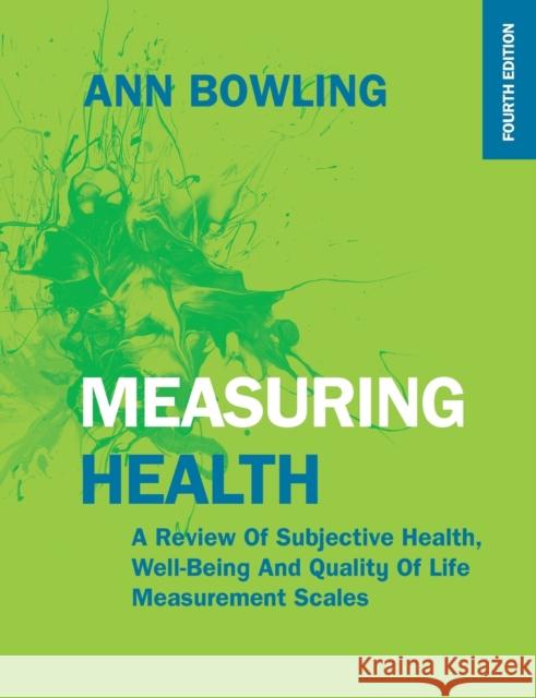 Measuring Health, 4th Edition Bowling 9780335261949  - książka