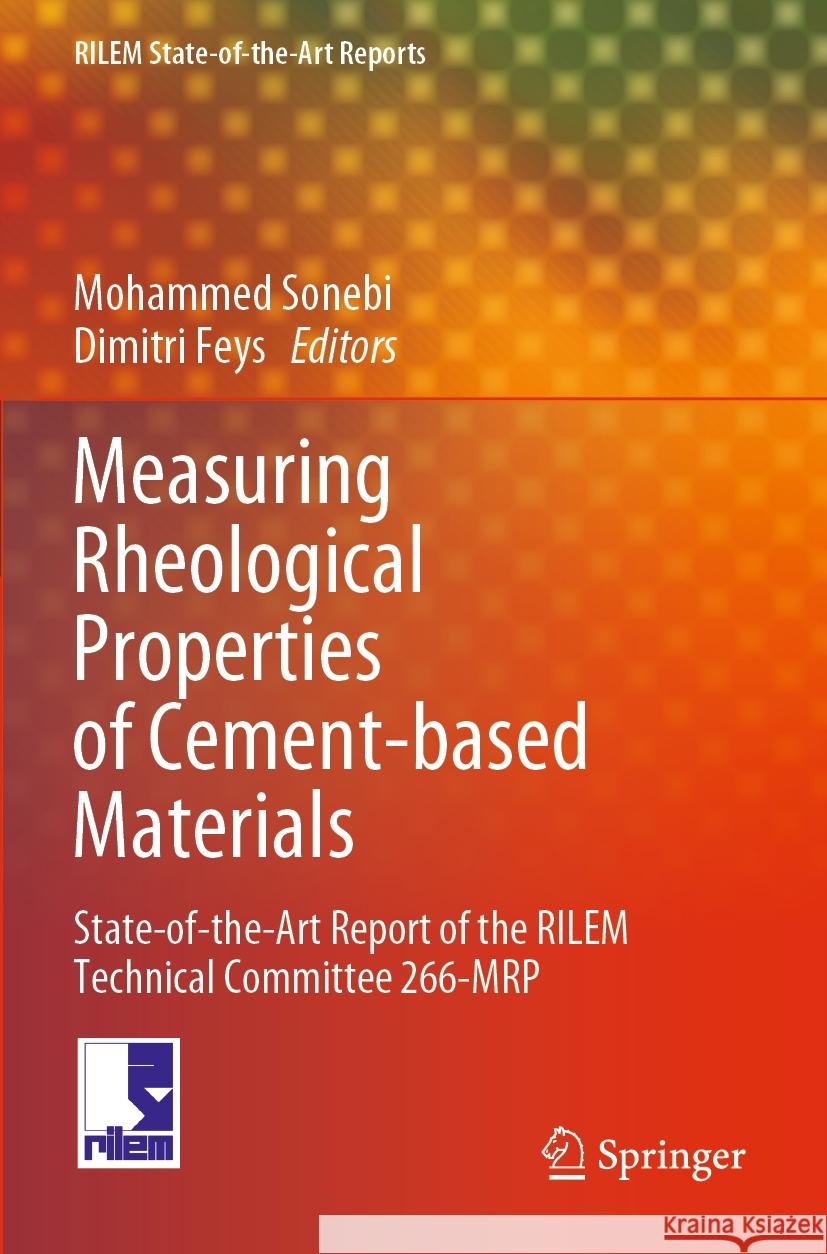 Measuring Rheological Properties of Cement-based Materials  9783031367458 Springer Nature Switzerland - książka