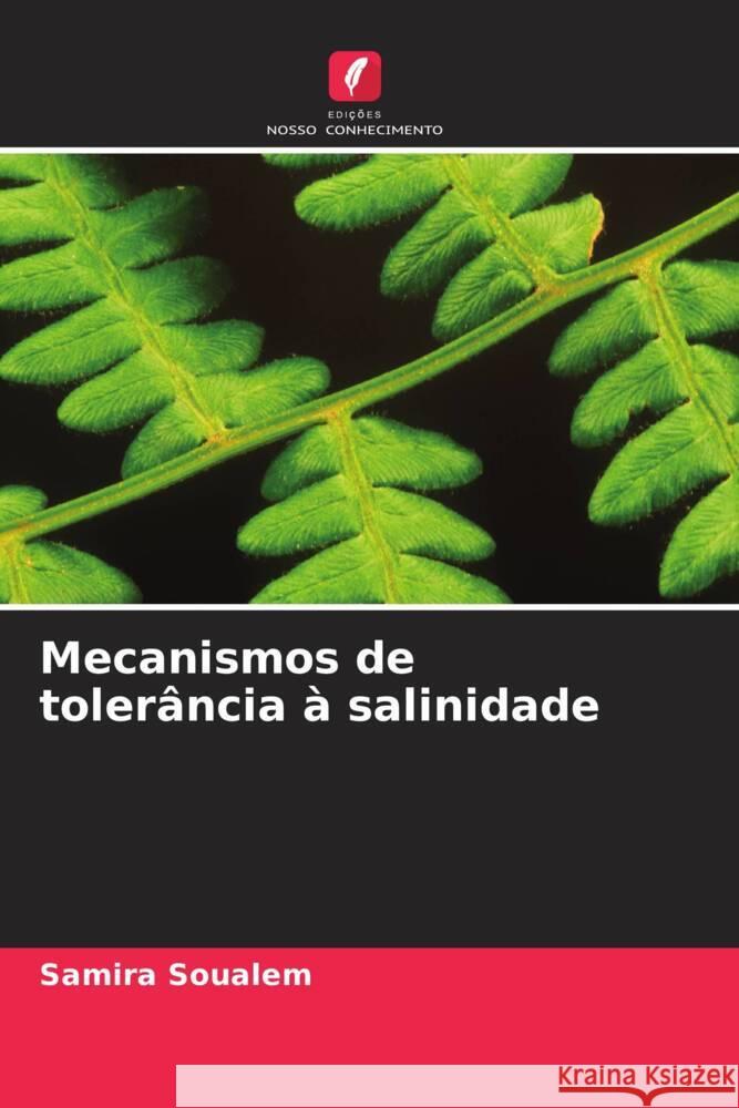 Mecanismos de tolerância à salinidade SOUALEM, Samira 9786208267193 Edições Nosso Conhecimento - książka