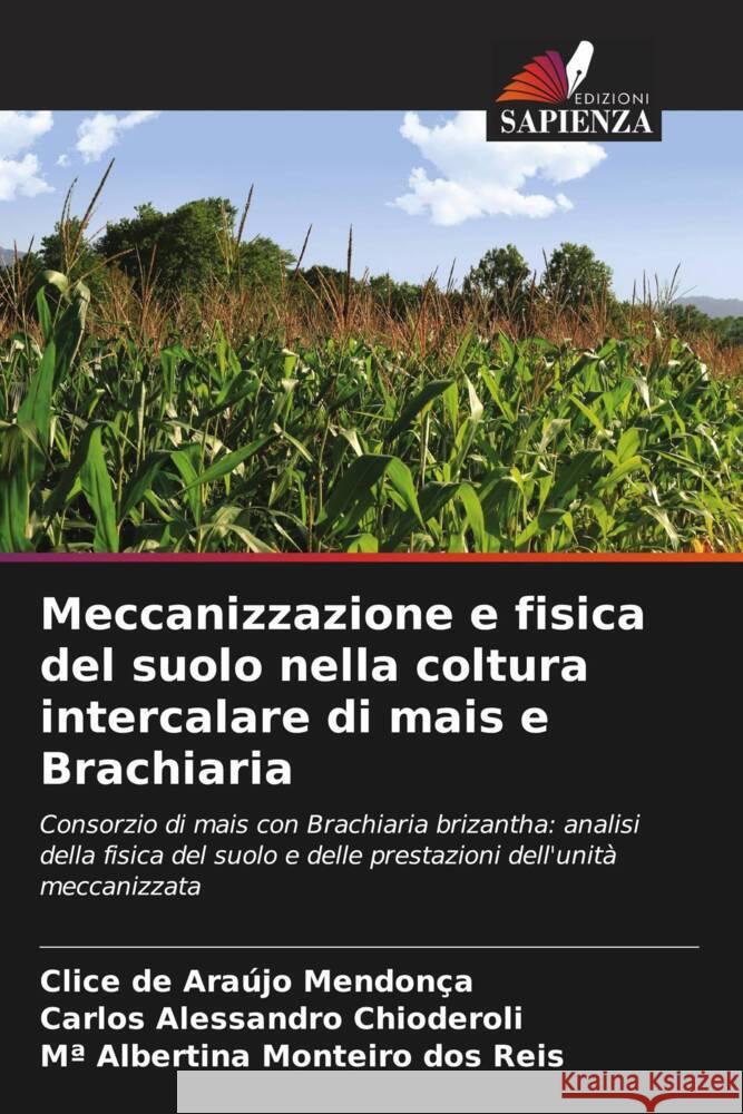 Meccanizzazione e fisica del suolo nella coltura intercalare di mais e Brachiaria de Araújo Mendonça, Clice, Alessandro Chioderoli, Carlos, Monteiro dos Reis, Mª Albertina 9786208590741 Edizioni Sapienza - książka
