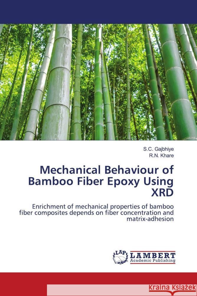 Mechanical Behaviour of Bamboo Fiber Epoxy Using XRD Gajbhiye, S.C., Khare, R.N. 9786204203157 LAP Lambert Academic Publishing - książka