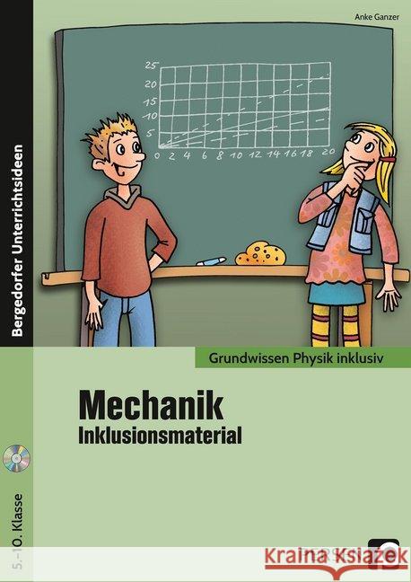 Mechanik - Inklusionsmaterial, m. CD-ROM : 5. bis 10. Klasse Ganzer, Anke 9783403200925 Persen Verlag in der AAP Lehrerfachverlage Gm - książka