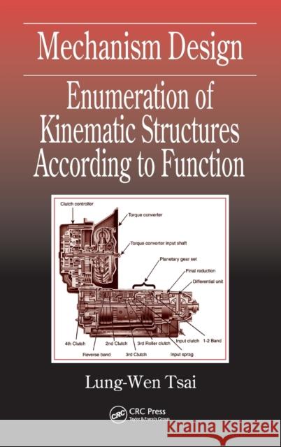 Mechanism Design: Enumeration of Kinematic Structures According to Function Tsai, Lung-Wen 9780849309014 CRC Press - książka