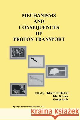 Mechanisms and Consequences of Proton Transport Tetsuro Urushidani John G. Forte George Sachs 9781461353300 Springer - książka