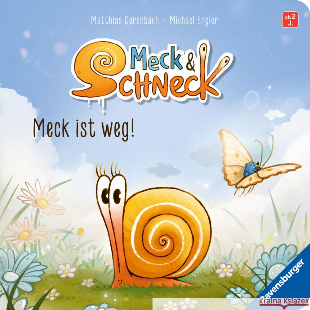 Meck und Schneck: Meck ist weg! Gefühlstarkes Pappbilderbuch für Kinder ab 2 Jahren zum Entdecken und Suchen. Engler, Michael 9783473420544 Ravensburger Verlag - książka