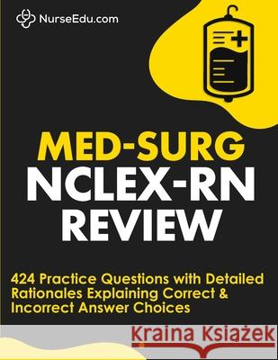 Med-Surg NCLEX-RN Review Nurseedu 9781952914072 Nedu LLC - książka