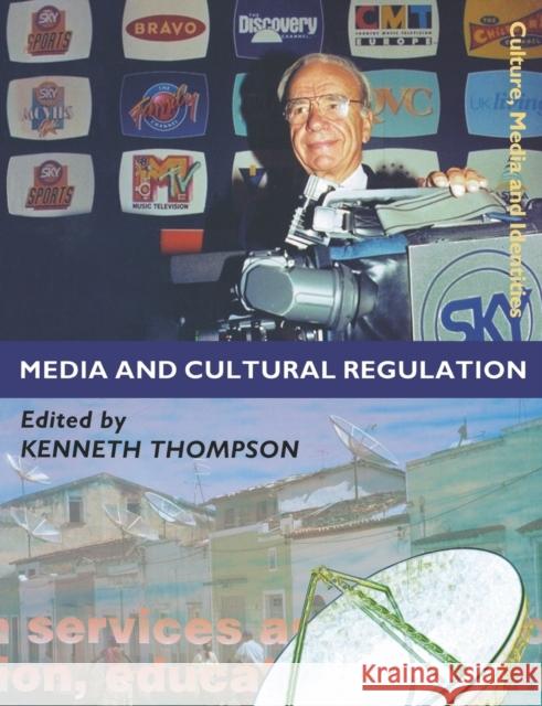 Media and Cultural Regulation Kenneth Thompson 9780761954408 Sage Publications - książka