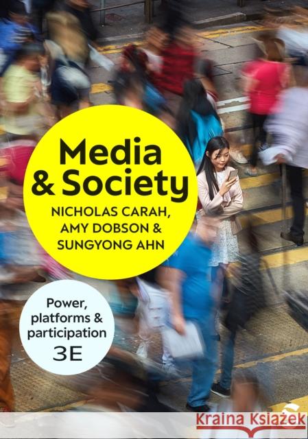 Media and Society Amy Dobson 9781529669855 SAGE Publications - książka