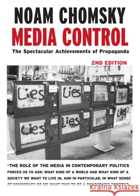 MEDIA CONTROL - Post-9/11 Edition: The Spectacular Achievements of Propaganda Noam Chomsky 9781583225363 Seven Stories Press,U.S. - książka