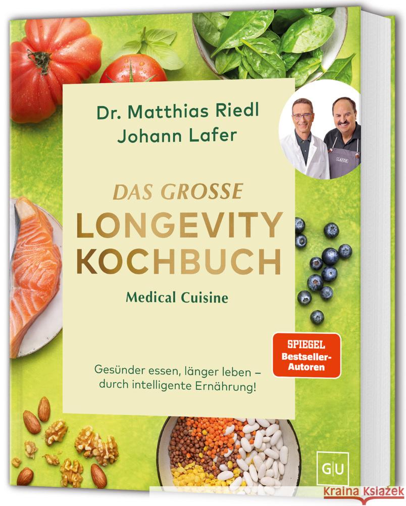 Medical Cuisine - Das große Longevity Kochbuch Lafer, Johann, Riedl, Matthias 9783833899515 Gräfe & Unzer - książka
