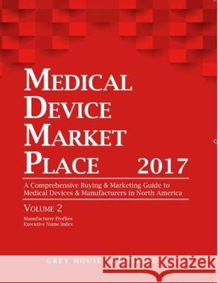 Medical Device Market Place, 2017 David Garoogian 9781682173893 Grey House Publishing - książka