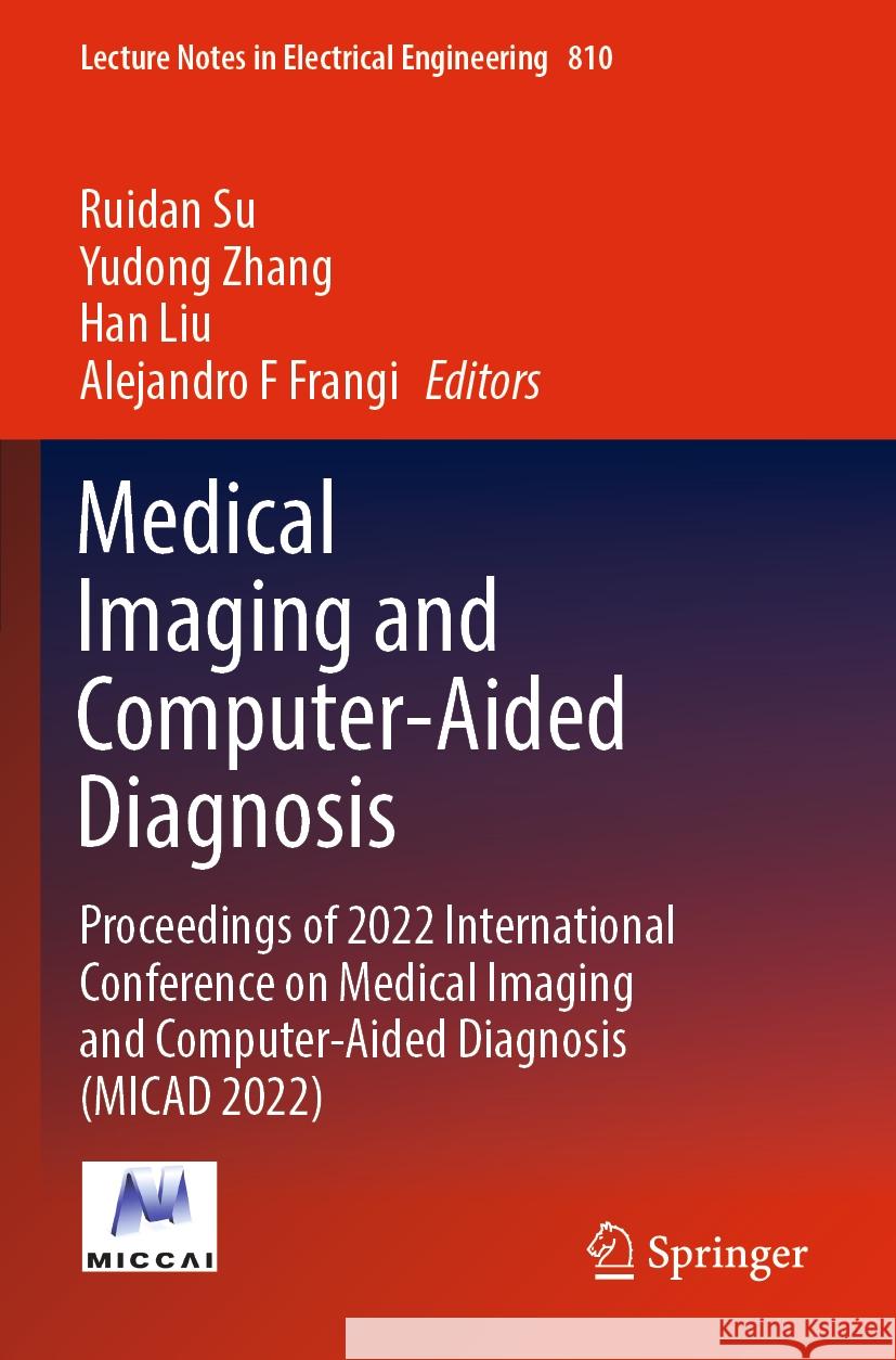 Medical Imaging and Computer-Aided Diagnosis  9789811667770 Springer Nature Singapore - książka
