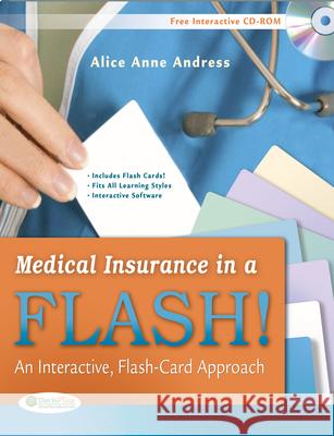 Medical Insurance in a Flash!: An Interactive, Flash-Card Approach Andress 9780803623491 F. A. Davis Company - książka