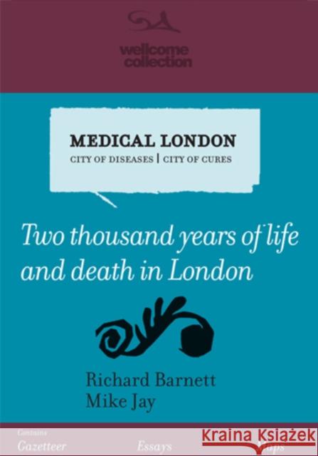 Medical London : City of Diseases, City of Cures Richard Barnett 9780955876103  - książka